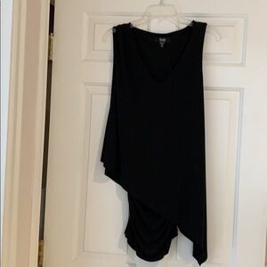 Black mini cocktail Dress size M v neck